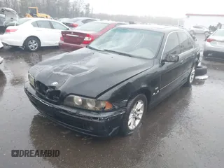 2002 BMW 5 Series 525iA with VIN WBADT43432GY95893, listed as a IAAI auction lot 42002537 with 140,026 mi miles. Bid and sale history available at carsss.com. Image 17.