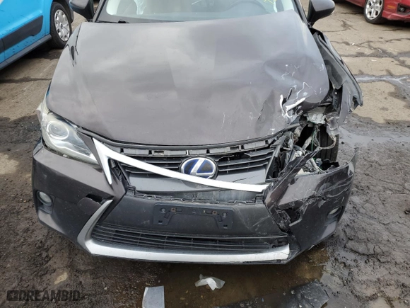 2015 Lexus CT 200h Hybrid with VIN JTHKD5BH8F2217434, listed as a Copart auction lot 67795822 with 178,987 mi miles. Bid and sale history available at carsss.com. Image 12.