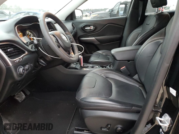 2022 Jeep Cherokee Latitude Lux with VIN 1C4PJLMX3ND508791, listed as a Copart auction lot 46078255 with 39,562 mi miles and Salvage title. Bid and sale history available at DreamBid. Image 7.