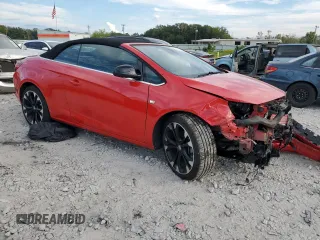 2018 Buick Cascada Sport Touring with VIN W04WJ3N52JG031444, listed as a Copart auction lot 74455214 with 62,250 mi miles and Salvage Title. Bid and sale history available at DreamBid. Image 4.