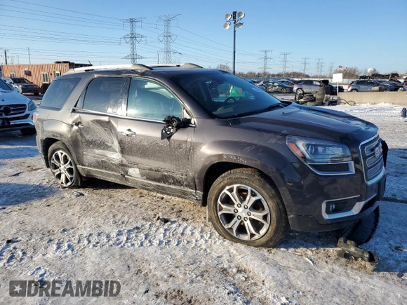 2015 GMC Acadia SLT with VIN 1GKKVRKD5FJ345840, listed as a Copart auction lot 45683865 with Not Provided miles and Salvage Title. Bid and sale history available at carsss.com. Image 4.