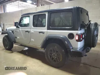 2024 Jeep Wrangler Sport S with VIN 1C4PJXDN8RW252972, listed as a Copart auction lot 66298315 with 34,574 mi miles and Clean title. Bid and sale history available at DreamBid. Image 2.