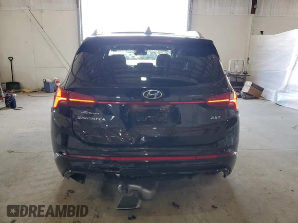 2022 Hyundai Santa Fe Calligraphy with VIN 5NMS54AL0NH457134, listed as a Copart auction lot 50170325 with 25,818 mi miles and Salvage title. Bid and sale history available at DreamBid. Image 6.