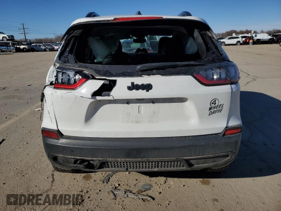 2022 Jeep Cherokee X with VIN 1C4PJMCX5ND556560, listed as a Copart auction lot 89098945 with 35,462 mi miles and Salvage Title. Bid and sale history available at carsss.com. Image 6.