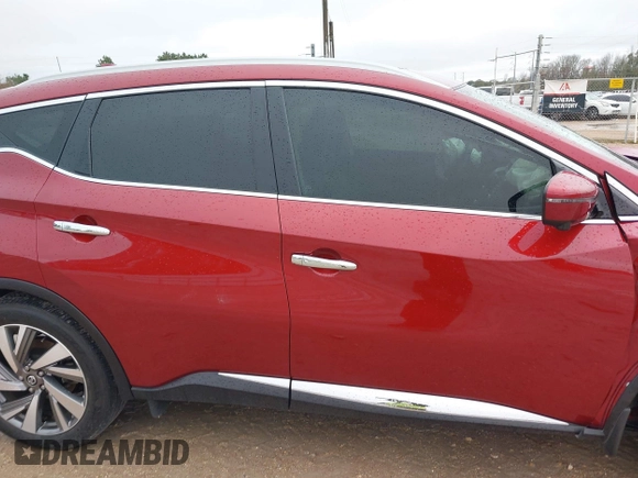 2019 Nissan Murano Platinum with VIN 5N1AZ2MJ0KN152290, listed as a IAAI auction lot 41299085 with 25,668 mi miles and . Bid and sale history available at DreamBid. Image 14.