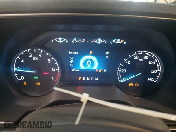 2023 Ford F-150 z VIN 1FTFW1P8XPKF57362, wystawiony jako Copart lot #53334115 z przebiegiem 485 mil mil oraz Szkoda całkowita • Salvage title. Historia ofert i sprzedaży dostępna na DreamBid. Obrazek 9.