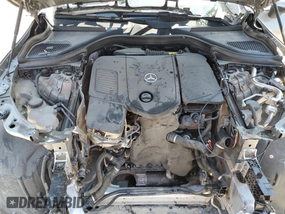 2023 Mercedes-Benz GLC with VIN W1NKM4GBXPU017525, listed as a Copart auction lot 68324504 with 30,059 mi miles and Salvage Title. Bid and sale history available at carsss.com. Image 14.