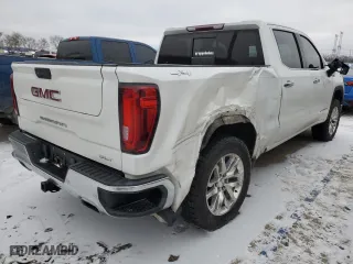 2019 GMC Sierra 1500 SLT with VIN 3GTU9DEL1KG185837, listed as a Copart auction lot 82670114 with 66,534 mi miles and Salvage Title. Bid and sale history available at carsss.com. Image 3.