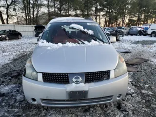 2004 Nissan Quest SL with VIN 5N1BV28U34N348909, listed as a Copart auction lot 42253785 with 122,787 mi miles and Salvage Title. Bid and sale history available at carsss.com. Image 5.