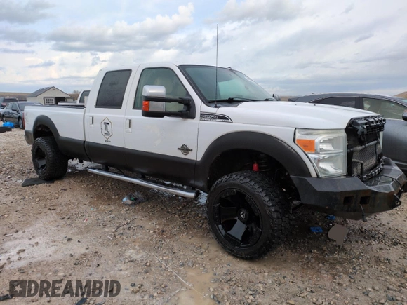 2011 Ford F-250 XL with VIN 1FT7W2BT4BED11873, listed as a Copart auction lot 51128315 with 312,318 mi miles and Salvage title. Bid and sale history available at DreamBid. Image 4.