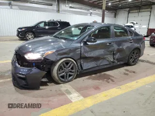 2021 Kia Forte GT-Line z VIN 3KPF34AD5ME273264, wystawiony jako Copart lot #58869625 z przebiegiem 32 569 mil mil oraz Szkoda całkowita • Salvage title. Historia ofert i sprzedaży dostępna na DreamBid. Obrazek 1.