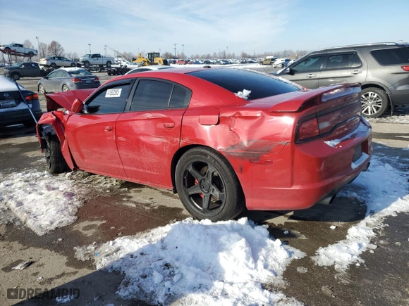 2012 Dodge Charger SRT8 with VIN 2C3CDXEJ4CH290176, listed as a Copart auction lot 41652585 with 97,254 mi miles and Salvage Title. Bid and sale history available at carsss.com. Image 2.