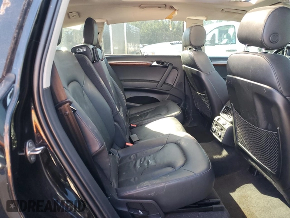 2015 Audi Q7 Premium Plus with VIN WA1LMAFE1FD019761, listed as a Copart auction lot 46845735 with 126,616 mi miles and Salvage title. Bid and sale history available at DreamBid. Image 11.