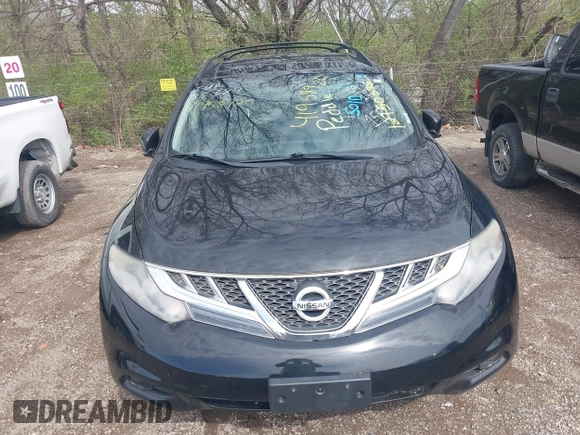 2014 Nissan Murano S with VIN JN8AZ1MW6EW530402, listed as a IAAI auction lot 41958920 with 155,461 mi miles and . Bid and sale history available at DreamBid. Image 6.