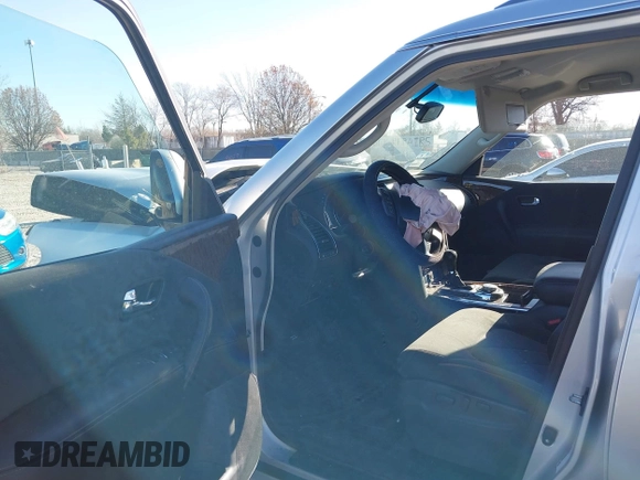 2017 Nissan Armada SV with VIN JN8AY2NC7H9505296, listed as a IAAI auction lot 41040388 with 1 mi miles. Bid and sale history available at carsss.com. Image 5.