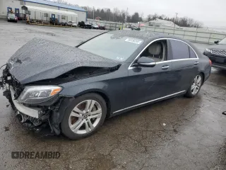 2017 Mercedes-Benz S 550 with VIN WDDUG8FB3HA327735, listed as a Copart auction lot 50330205 with 74,354 mi miles and Salvage Title. Bid and sale history available at carsss.com. Image 1.
