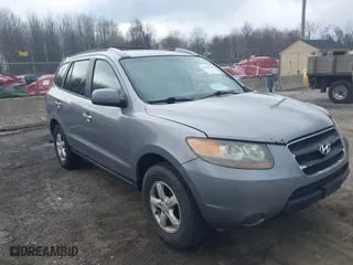 2007 Hyundai Santa Fe GLS with VIN 5NMSG13D47H110083, listed as a IAAI auction lot 41903689 with 202,383 mi miles. Bid and sale history available at carsss.com. Image 1.