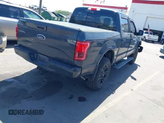 2017 Ford F-150 XL with VIN 1FTEW1EG6HFA29107, listed as a IAAI auction lot 42375043 with 58,186 mi miles and . Bid and sale history available at DreamBid. Image 4.