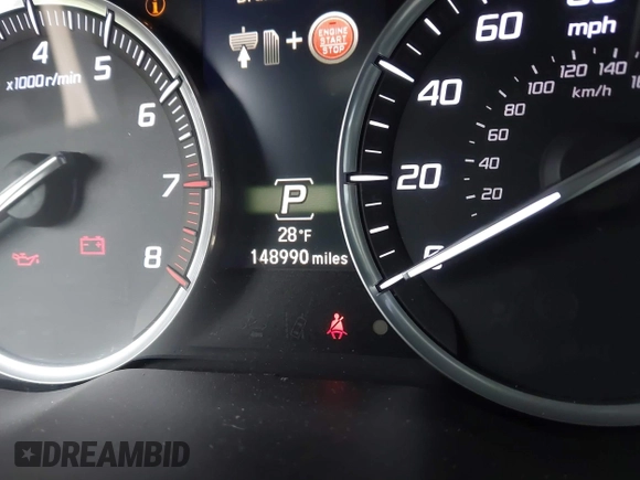 2016 Acura MDX w/Tech with VIN 5FRYD3H40GB018685, listed as a IAAI auction lot 41394033 with 148,990 mi miles. Bid and sale history available at carsss.com. Image 15.