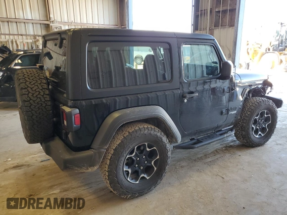 2021 Jeep Wrangler Sport S with VIN 1C4GJXAN1MW681030, listed as a Copart auction lot 79663324 with 38,526 mi miles and Salvage title. Bid and sale history available at DreamBid. Image 3.