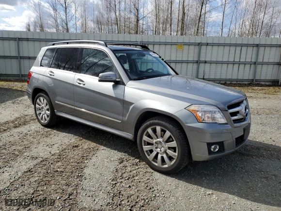 2011 Mercedes-Benz GLK-Class GLK 350 with VIN WDCGG5GB8BF660862, listed as a Copart auction lot 49005585 with 100,965 mi miles and Salvage Title. Bid and sale history available at carsss.com. Image 4.