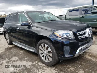 2017 Mercedes-Benz GLS with VIN 4JGDF6EE8HA809335, listed as a Copart auction lot 45687693 with 137,260 mi miles. Bid and sale history available at carsss.com. Image 4.
