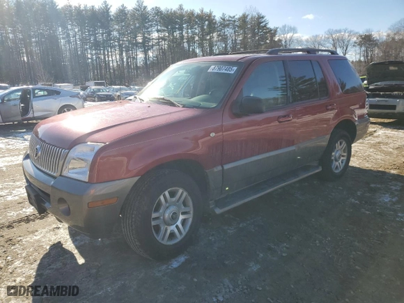 2004 Mercury Mountaineer Convenience w/4.6L with VIN 4M2ZU86W34ZJ46619, listed as a Copart auction lot 87907485 with 197,528 mi miles and Clean Title. Bid and sale history available at carsss.com. Image 1.