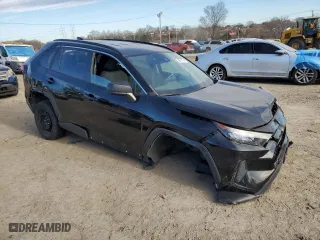 2021 Toyota RAV4 LE with VIN 2T3H1RFV4MW155160, listed as a Copart auction lot 48017775 with 0 mi miles and Clean Title. Bid and sale history available at carsss.com. Image 4.