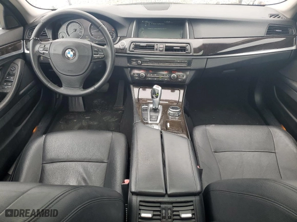2014 BMW 5 Series 535i with VIN WBA5B1C59ED474829, listed as a Copart auction lot 54089485 with 202,433 mi miles and Clean Title. Bid and sale history available at carsss.com. Image 8.