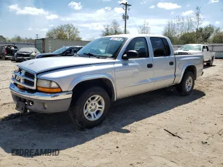 2003 Dodge Dakota SLT with VIN 1D7HL48N83S381967, listed as a Copart auction lot 50917185 with 173,089 mi miles and Salvage Title. Bid and sale history available at carsss.com. Image 1.