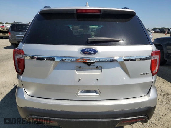 2017 Ford Explorer with VIN 1FM5K8B82HGA27782, listed as a Copart auction lot 54969695 with 100,067 mi miles and Salvage Title. Bid and sale history available at DreamBid. Image 6.