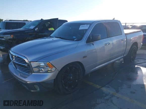 2014 Ram 1500 Big Horn with VIN 1C6RR6LT1ES180291, listed as a IAAI auction lot 40962366 with 131,763 mi miles and . Bid and sale history available at DreamBid. Image 18.