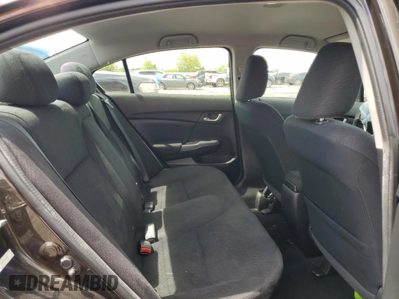 2013 Honda Civic LX z VIN 2HGFB2F56DH585866, wystawiony jako Copart lot #56435615 z przebiegiem 179 194 mil mil oraz Szkoda całkowita • Salvage title. Historia ofert i sprzedaży dostępna na DreamBid. Obrazek 10.