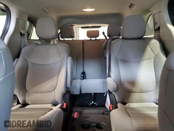 2022 Toyota Sienna LE with VIN 5TDKRKEC2NS090169, listed as a Copart auction lot 60974515 with 83,746 mi miles and Salvage title. Bid and sale history available at DreamBid. Image 10.