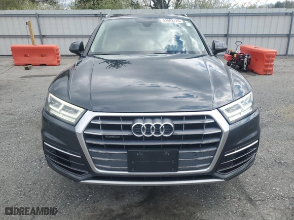 2018 Audi Q5 Premium Plus with VIN WA1BNAFY9J2199854, listed as a Copart auction lot 52593175 with 187,596 mi miles and Clean Title. Bid and sale history available at carsss.com. Image 5.