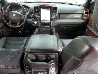 2020 Ram 1500 Rebel with VIN 1C6SRFLTXLN118580, listed as a Copart auction lot 54585955 with 39,028 mi miles and Salvage title. Bid and sale history available at DreamBid. Image 8.