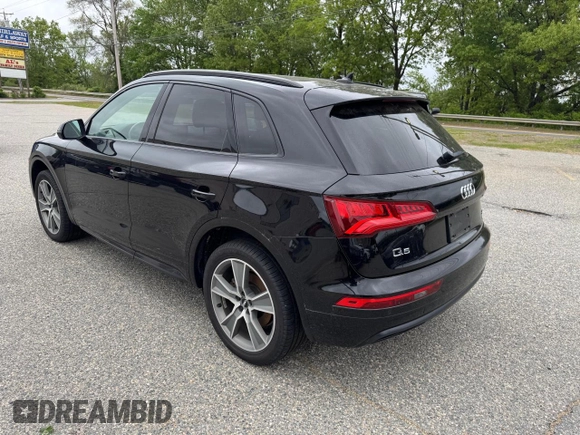 2019 Audi Q5 Premium Plus with VIN WA1BNAFY1K2044930, listed as a Copart auction lot 61870055 with 135,697 mi miles and Clean title. Bid and sale history available at DreamBid. Image 3.
