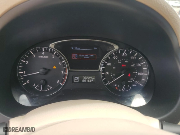 2013 Nissan Altima 2.5 S with VIN 1N4AL3APXDN530936, listed as a Copart auction lot 53485235 with 76,204 mi miles and Salvage Title. Bid and sale history available at carsss.com. Image 9.
