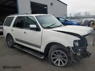 2007 Lincoln Navigator with VIN 5LMFU28527LJ01505, listed as a Copart auction lot 88537875 with 0 mi miles and Salvage Title. Bid and sale history available at carsss.com. Image 4.