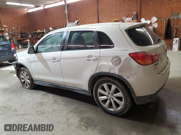 2014 Mitsubishi Outlander Sport ES with VIN 4A4AR3AU2EE005099, listed as a Copart auction lot 46838215 with 149,786 mi miles and Salvage Title. Bid and sale history available at carsss.com. Image 2.