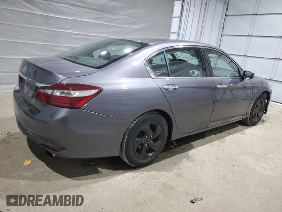 2016 Honda Accord LX with VIN 1HGCR2F37GA146546, listed as a Copart auction lot 48300515 with 148,380 mi miles and Salvage Title. Bid and sale history available at DreamBid. Image 3.