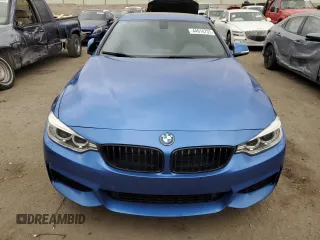 2014 BMW 4 Series 428i xDrive with VIN WBA3N5C59EF717159, listed as a Copart auction lot 44918735 with 86,101 mi miles and Salvage Title. Bid and sale history available at DreamBid. Image 5.