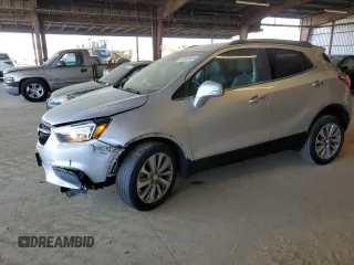 2018 Buick Encore Preferred with VIN KL4CJASB7JB656579, listed as a Copart auction lot 48068845 with 27,790 mi miles and Salvage Title. Bid and sale history available at carsss.com. Image 1.