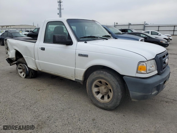 2007 Ford Ranger XL with VIN 1FTYR10DX7PA33767, listed as a Copart auction lot 86562704 with 0 mi miles and Non Repairable. Bid and sale history available at carsss.com. Image 4.