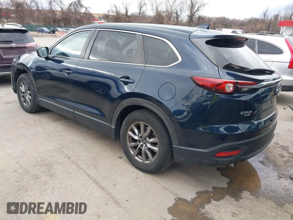 2018 Mazda CX-9 Sport with VIN JM3TCBBY9J0225710, listed as a IAAI auction lot 41739509 with 92,022 mi miles. Bid and sale history available at carsss.com. Image 3.