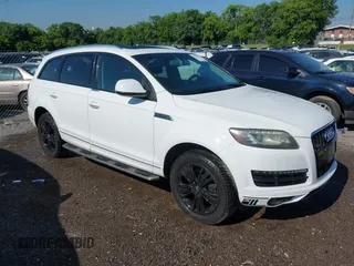 2011 Audi Q7 Premium Plus with VIN WA1LMAFE6BD003047, listed as a IAAI auction lot 42641335 with 213,023 mi miles and . Bid and sale history available at DreamBid. Image 1.