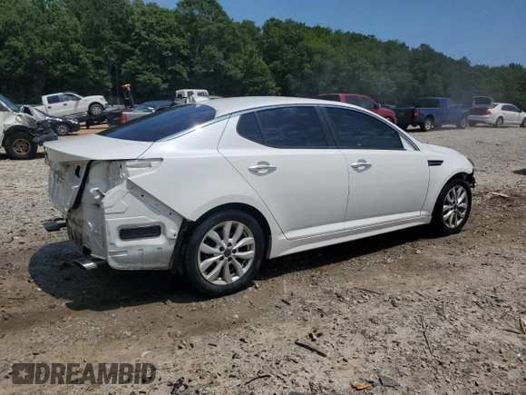 2015 Kia Optima LX with VIN 5XXGM4A71FG355076, listed as a Copart auction lot 61904065 with 147,985 mi miles and Salvage title. Bid and sale history available at DreamBid. Image 3.