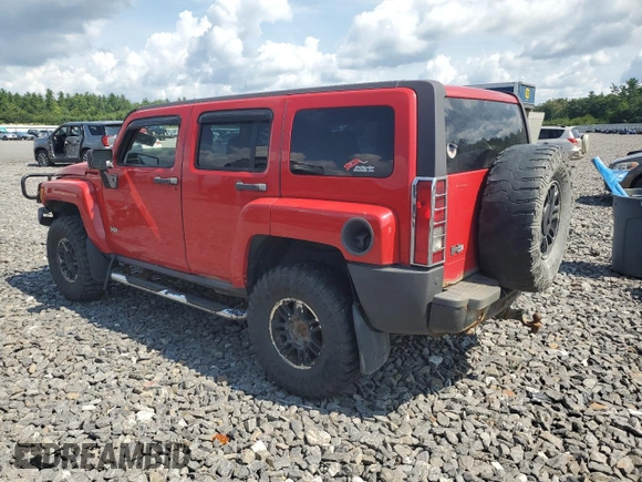 2006 Hummer H3 with VIN 5GTDN136468263670, listed as a Copart auction lot 68622554 with 134,008 mi miles and Salvage Title. Bid and sale history available at carsss.com. Image 2.