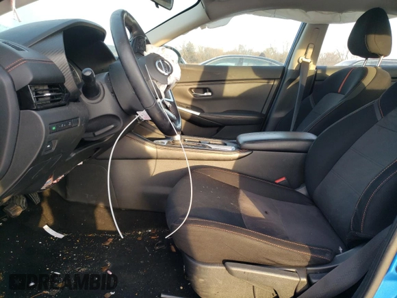 2021 Nissan Sentra SR with VIN 3N1AB8DV1MY241227, listed as a Copart auction lot 45109075 with Not Provided miles and Salvage Title. Bid and sale history available at carsss.com. Image 7.