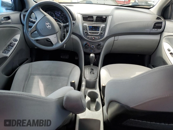 2015 Hyundai Accent GLS with VIN KMHCT4AE7FU839694, listed as a Copart auction lot 47305095 with 140,715 mi miles and Salvage Title. Bid and sale history available at DreamBid. Image 8.
